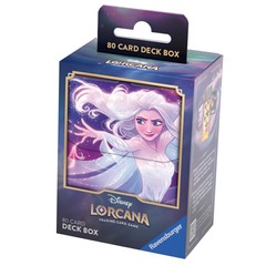 Disney Lorcana Deck Box - 80 - Elsa Frozen